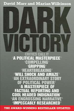 Dark Victory de David Marr