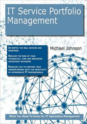 It Service Portfolio Management de Michael Johnson