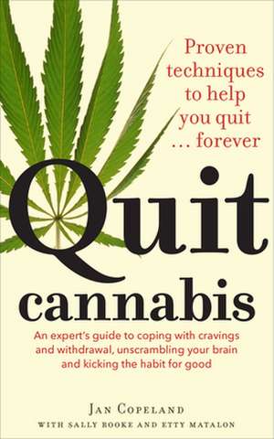 Quit Cannabis de Jan Copeland