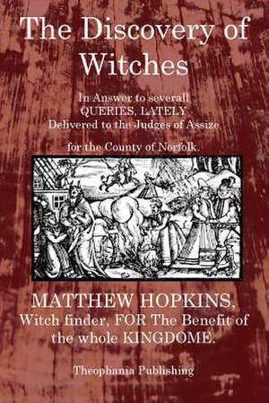 The Discovery of Witches de Matthew Hopkins