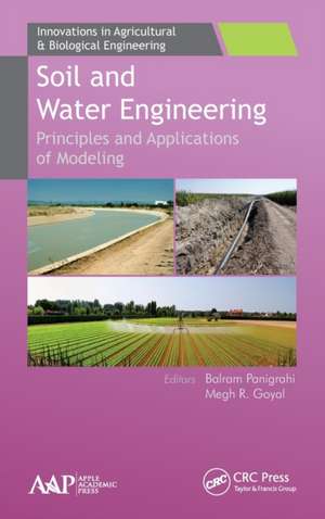 Soil and Water Engineering: Principles and Applications of Modeling de Balram Panigrahi