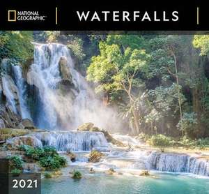 Cal 2021- National Geographic Waterfalls Wall de National Geographic