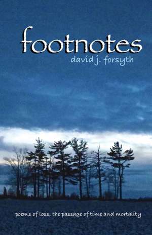 Footnotes de David J. Forsyth