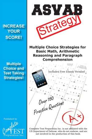 ASVAB Test Strategy de Complete Test Preparation Inc.