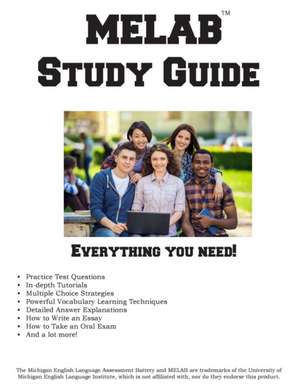 MELAB Study Guide de Complete Test Preparation Inc.