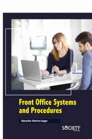 Front Office Systems and Procedures de Elpedia Marte Lago