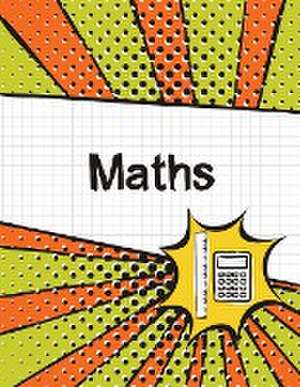 Maths Graph Paper Notebook de Blank Classic