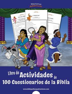 Libro de Actividades de 100 Cuestionarios de la Biblia de Pip Reid