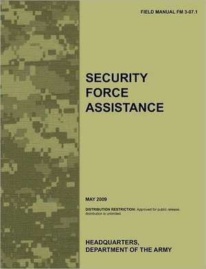 Security Force Assistance de Army Training Doctrine and Command