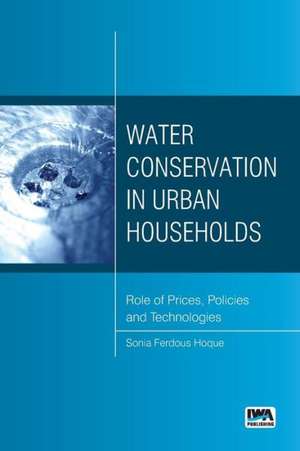 Water Conservation in Urban Households de Sonia Ferdous Hoque