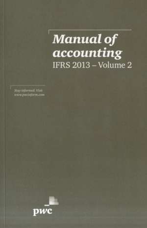 MANUAL OF ACCOUNTING IFRS 2013