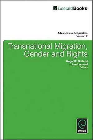 Transnational Migration, Gender and Rights de Ragnhild Sollund