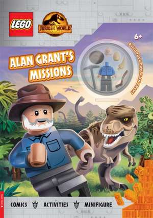 LEGO® Jurassic World(TM): Alan Grant's Missions: Activity Book with Alan Grant minifigure de Buster Books