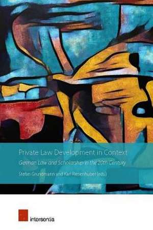 Private Law Development in Context