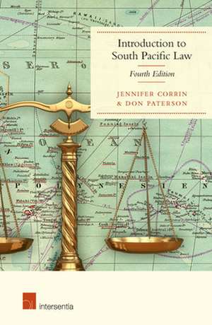 Introduction to South Pacific Law de Jennifer Corrin