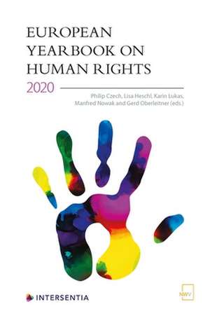 EUROPEAN YEARBOOK ON HUMAN RIGHTS 2020P