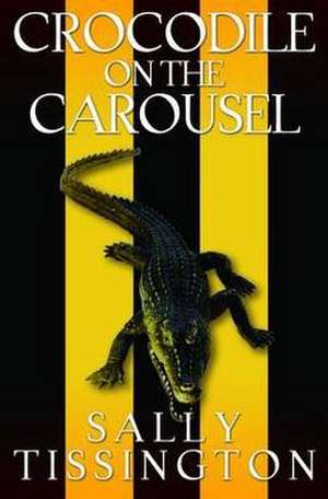 Crocodile on the Carousel de Sally Tissington