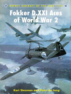 Fokker D.XXI Aces of World War 2 de Kari Stenman