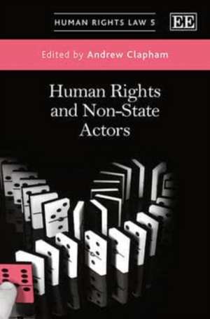 Human Rights and Non–State Actors de Andrew Clapham