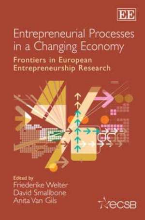 Entrepreneurial Processes in a Changing Economy – Frontiers in European Entrepreneurship Research de Friederike Welter