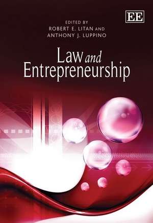 Law and Entrepreneurship de Robert E. Litan