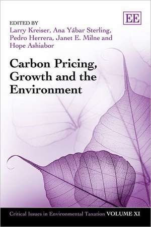 Carbon Pricing, Growth and the Environment de Larry Kreiser