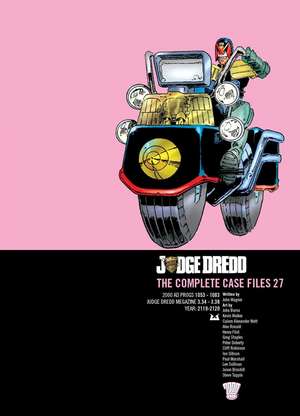 Judge Dredd: The Complete Case Files 27 de John Wagner