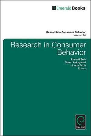 Research in Consumer Behavior de Russell W. Belk