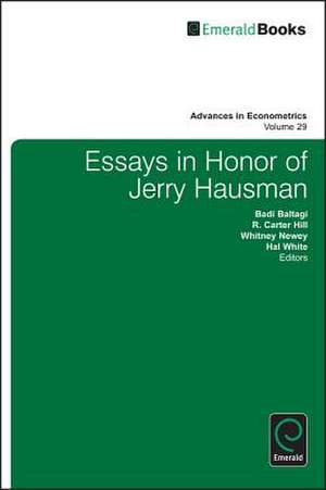 Essays in Honor of Jerry Hausman de Badi H. Baltagi