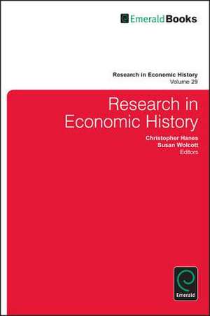 Research in Economic History de Christopher Hanes