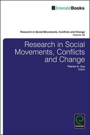 Research in Social Movements, Conflicts and Change de Patrick G. Coy