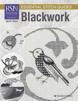 Rsn Essential Stitch Guides: Blackwork de Becky Hogg