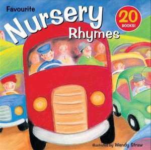 20 Favourite Nursery Rhymes: 20 Book Box Set de Wendy Straw