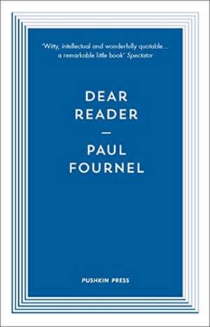 Dear Reader de Paul (Author) Fournel