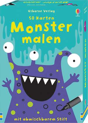 50 Karten: Monster malen de Fiona Watt