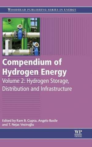 Compendium of Hydrogen Energy: Hydrogen Storage, Distribution and Infrastructure de Ram K. Gupta