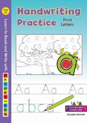 Handwriting Practice - Print Letters de Letterland