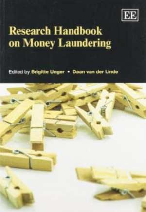 Research Handbook on Money Laundering de Brigitte Unger