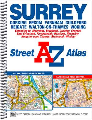 Surrey Street Atlas de Geographers' A-Z Map Company