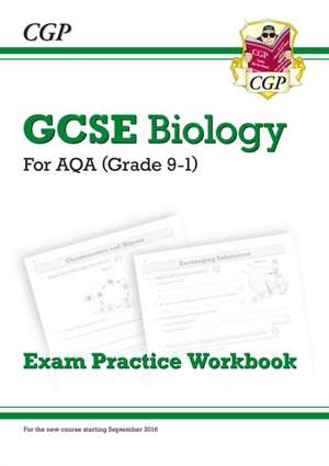 GCSE Biology AQA Exam Practice Workbook - Higher (answers sold separately): for the 2025 and 2026 exams de Cgp Books