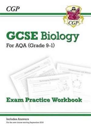 GCSE Biology AQA Exam Practice Workbook - Higher (includes answers): for the 2025 and 2026 exams de Cgp Books