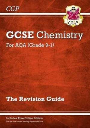 GCSE Chemistry AQA Revision Guide - Higher includes Online Edition, Videos & Quizzes: for the 2025 and 2026 exams de Cgp Books