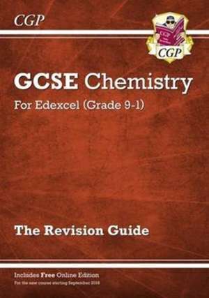 GCSE Chemistry Edexcel Revision Guide includes Online Edition, Videos & Quizzes de Cgp Books