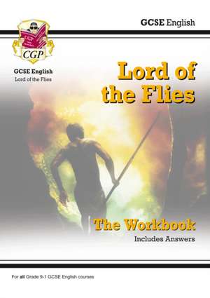 GCSE English - Lord of the Flies Workbook (includes Answers) de CGP Books