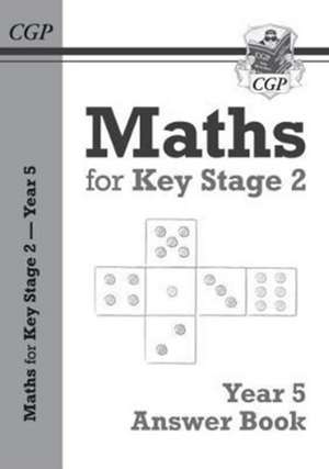 KS2 Maths Answers for Year 5 Textbook de CGP Books