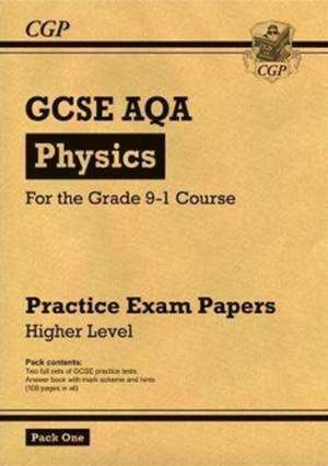 GCSE Physics AQA Practice Papers: Higher Pack 1 de Cgp Books