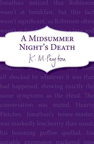 Peyton, K: A Midsummer Night's Death de K. M. Peyton