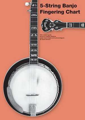 5-String Banjo Fingering Chart de David Harrison