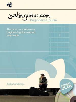 Justinguitar.com Beginner's Course (Spiral Bound) de Music Sales