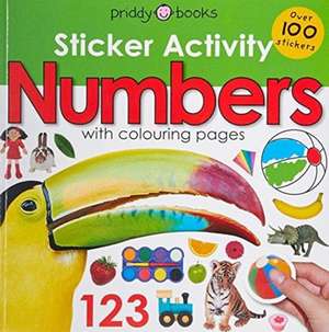 Sticker Activity Numbers de Roger Priddy